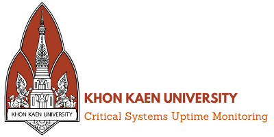 KKU System Uptime Monitoring Status